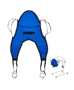VEVOR Patient Lift Sling with Head Support Small-Size U Shape Divided Leg Sling