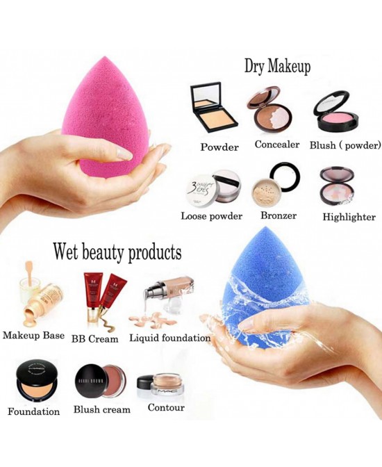 Good Living In Style Makeup Applicator 6 Piece Sponge Set