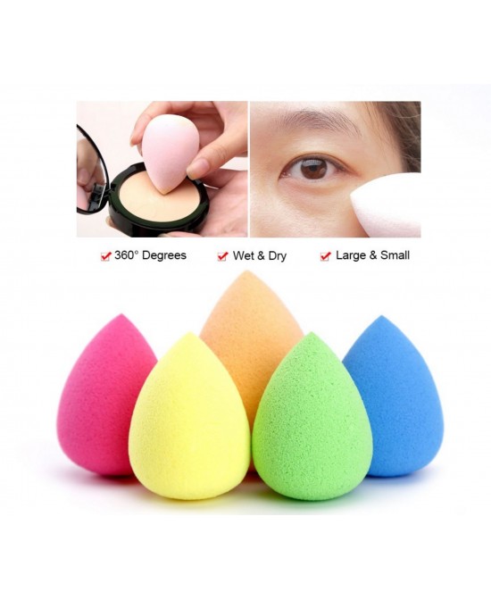 Good Living In Style Makeup Applicator 6 Piece Sponge Set