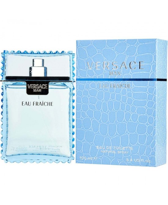 VERSACE MAN EAU FRAICHE by Gianni Versace (MEN) - EDT SPRAY 3.4 OZ