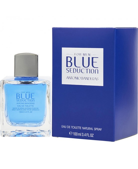 BLUE SEDUCTION by Antonio Banderas (MEN) - EDT SPRAY 3.4 OZ