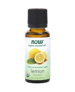 ESSENTIAL OILS NOW by NOW Essential Oils (UNISEX) - LEMON OIL 100% ORGANIC 1 OZ
