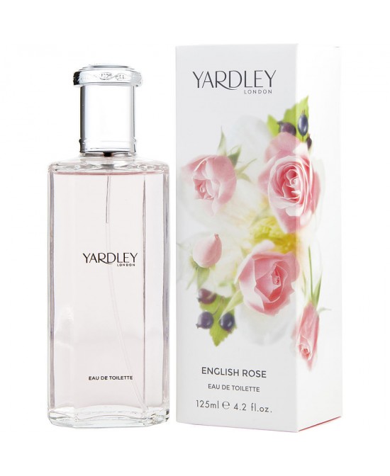 YARDLEY ENGLISH ROSE by Yardley (WOMEN) - EDT SPRAY 4.2 OZ (NEW PACKAGING)