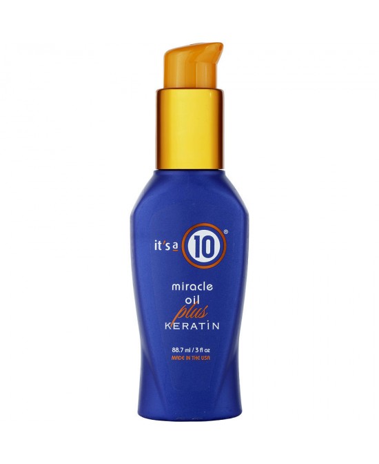 ITS A 10 by It's a 10 (UNISEX) - MIRACLE OIL PLUS KERATIN 3 OZ