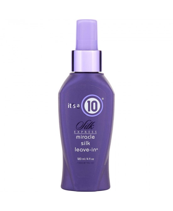 ITS A 10 by It's a 10 (UNISEX) - SILK EXPRESS MIRACLE SILK LEAVE-IN 4 OZ