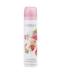 YARDLEY ENGLISH ROSE by Yardley (WOMEN) - BODY SPRAY 2.6 OZ (NEW PACKAGING)