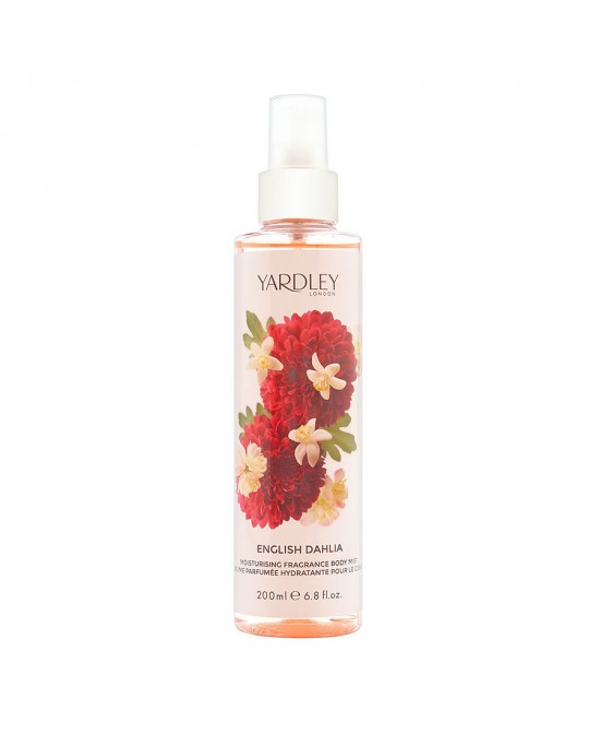 YARDLEY ENGLISH DAHLIA FRAGRANCE by Yardley (WOMEN) - BODY MIST 6.8 OZ