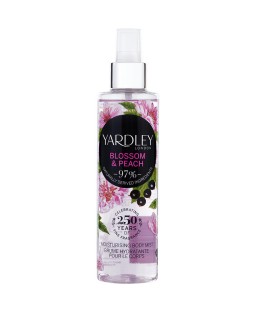 YARDLEY CHERRY BLOSSOM & PEACH by Yardley (WOMEN) - FRAGRANCE MIST 6.7 OZ