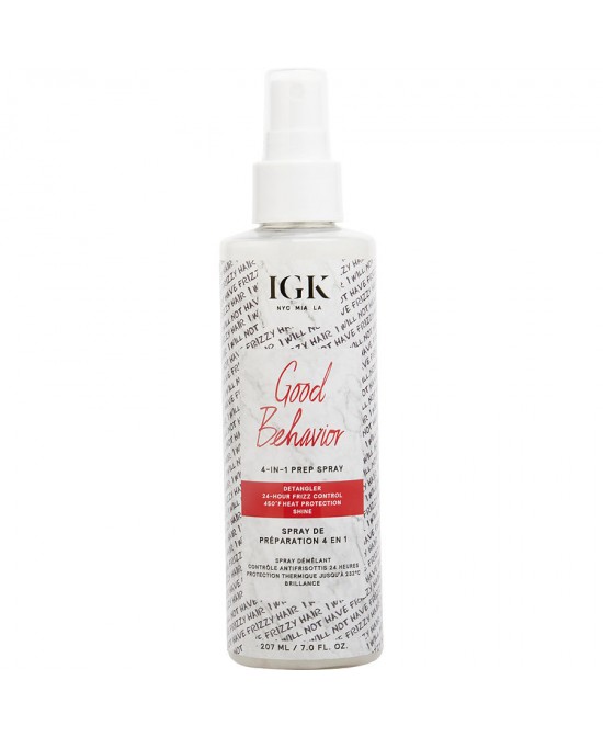 IGK by IGK (WOMEN) - GOOD BEHAVIOR 4-IN-1 PREP SPRAY 7 OZ