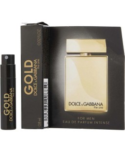 THE ONE GOLD by Dolce & Gabbana (MEN) - EAU DE PARFUM INTENSE SPRAY 0.02 OZ VIAL MINI