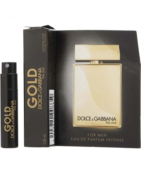 THE ONE GOLD by Dolce & Gabbana (MEN) - EAU DE PARFUM INTENSE SPRAY 0.02 OZ VIAL MINI
