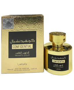 Lattafa Confidential Private Gold Eau De Parfum Lattafa Confidential Private Gold Eau De Parfum