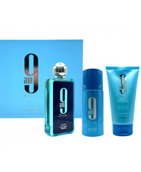 Afnan 9 Am Dive 3 Piece Gift Set Afnan 9 Am Dive 3 Piece Gift Set