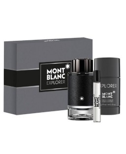 Mont Blanc Explorer 3 Piece Gift Set For Men Mont Blanc Explorer 3 Piece Gift Set For Men