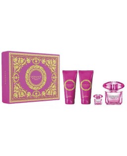Versace Bright Crystal Absolu 4 Piece Gift Set