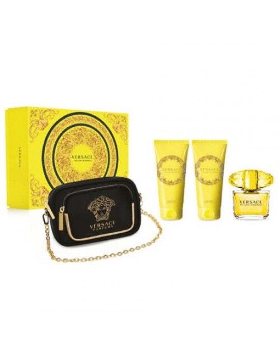 Versace Yellow Diamond 4 Piece Gift Set