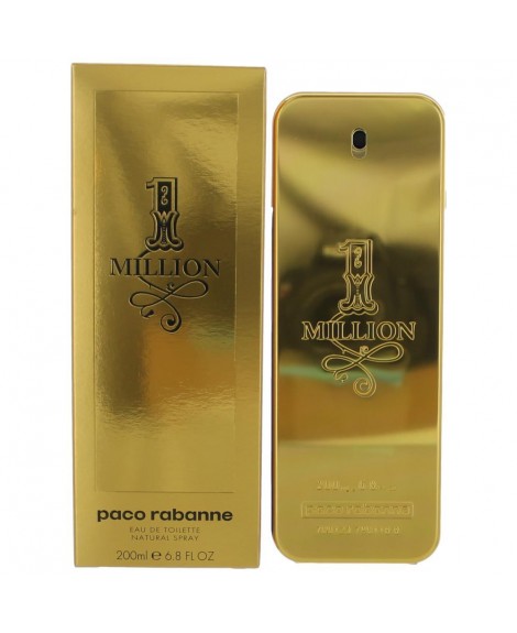 1 Million by Paco Rabanne, 6.8 oz Eau De Toilette Spray for Men 1 Million by Paco Rabanne, 6.8 oz Eau De Toilette Spray for Men
