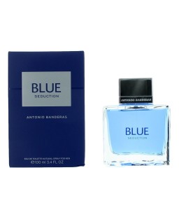 Blue Seduction by Antonio Banderas, 3.4 oz Eau De Toilette Spray for Men