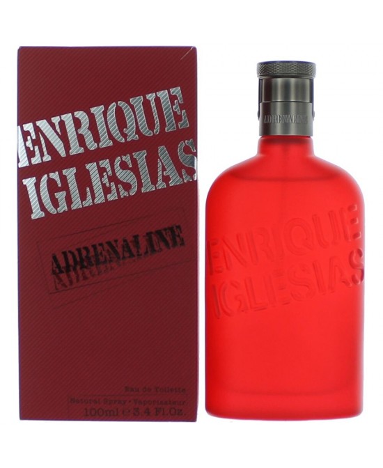Adrenaline by Enrique Iglesias, 3.4 oz Eau De Toilette Spray for Men