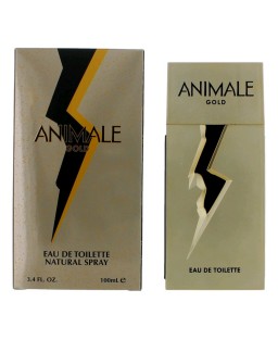 Animale Gold by Animale, 3.4 oz Eau De Toilette Spray for Men