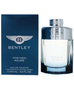 Bentley Azure by Bentley, 3.4 oz Eau De Toilette Spray for Men Bentley Azure by Bentley, 3.4 oz Eau De Toilette Spray for Men