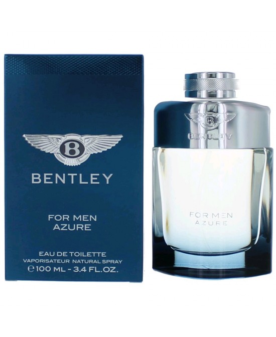 Bentley Azure by Bentley, 3.4 oz Eau De Toilette Spray for Men