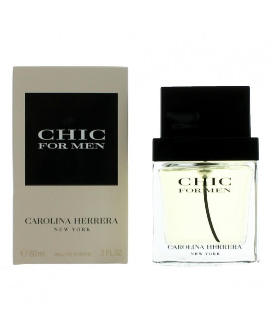 Chic by Carolina Herrera, 2 oz Eau De Toilette Spray for Men Chic by Carolina Herrera, 2 oz Eau De Toilette Spray for Men