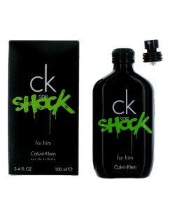 CK One Shock by Calvin Klein, 3.4 oz Eau De Toilette Spray for Men