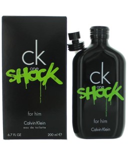 CK One Shock by Calvin Klein, 6.7 oz Eau De Toilette Spray for Men