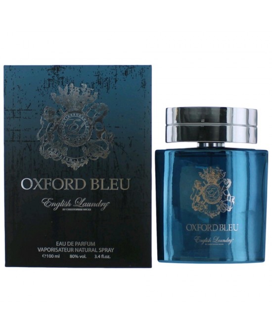 Oxford Bleu by English Laundry, 3.4 oz Eau De Parfum Spray for Men