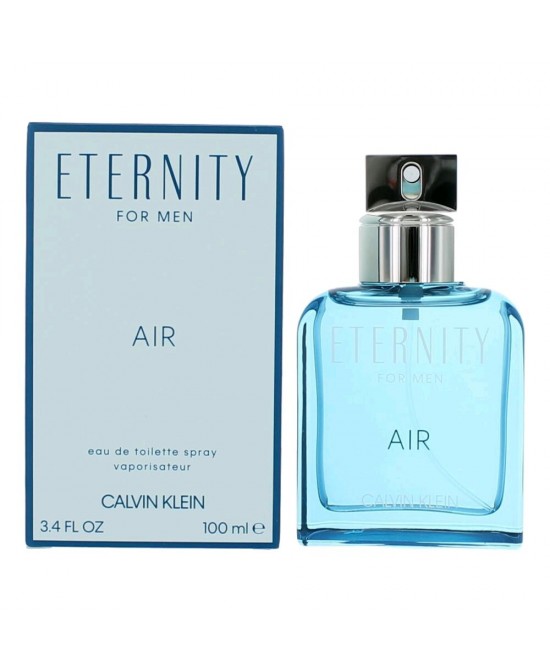 Eternity Air by Calvin Klein, 3.4 oz Eau De Toilette Spray for Men