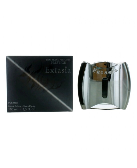 Extasia by New Brand, 3.3 oz Eau De Toilette Spray for Men Extasia by New Brand, 3.3 oz Eau De Toilette Spray for Men