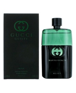 Gucci Guilty Black Pour Homme by Gucci, 3 oz Eau De Toilette Spray for Men