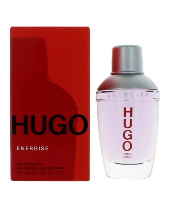 Hugo Energise by Hugo Boss, 2.5 oz Eau De Toilette Spray for Men