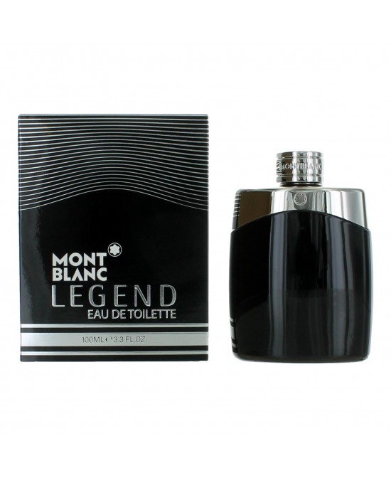 Mont Blanc Legend by Mont Blanc, 3.3 oz Eau De Toilette Spray for Men