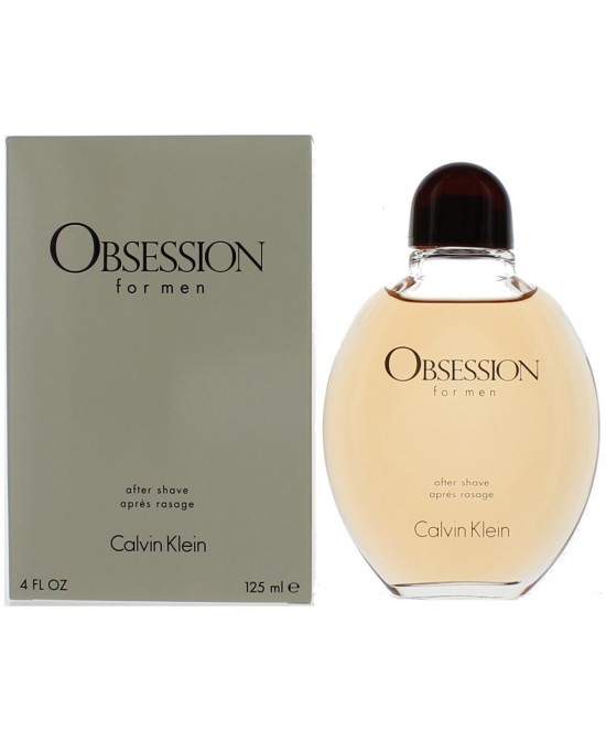 Obsession by Calvin Klein, 4 oz After Shave Splash for Men