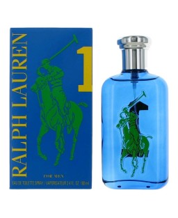 Polo Big Pony Blue #1 by Ralph Lauren, 3.4 oz Eau De Toilette Spray for Men
