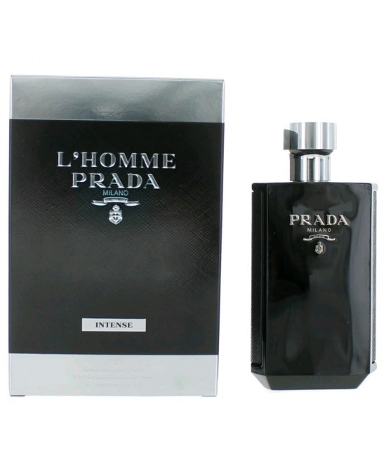L'Homme Prada Intense by Prada, 3.4 oz Eau De Parfum Spray for Men