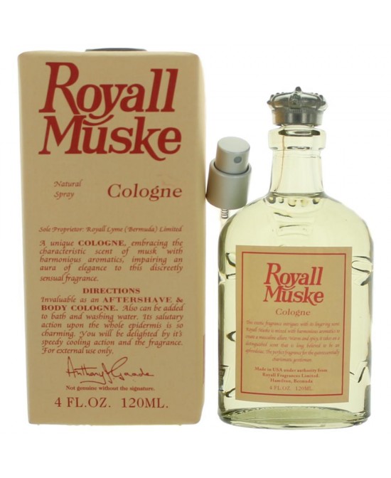 Royall Muske by Royall Fragrances, 4 oz Cologne Spray for Men