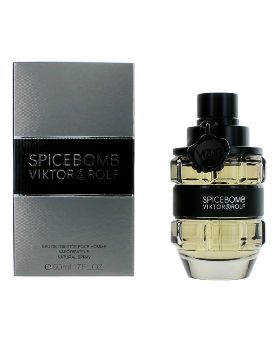 Spicebomb by Viktor & Rolf, 1.7 oz Eau De Toilette Spray for Men Spicebomb by Viktor & Rolf, 1.7 oz Eau De Toilette Spray for Men