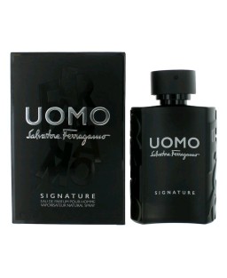 Uomo Signature by Salvatore Ferragamo, 3.4 oz Eau De Parfum Spray for Men Uomo Signature by Salvatore Ferragamo, 3.4 oz Eau De Parfum Spray for Men