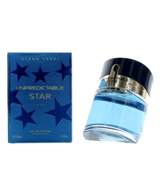 Unpredictable Star by Glenn Perri, 3.4 oz Eau De Toilette Spray for Men