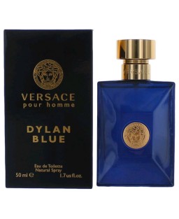 Versace Pour Homme Dylan Blue by Versace, 1.7 oz Eau De Toilette Spray for Men Versace Pour Homme Dylan Blue by Versace, 1.7 oz Eau De Toilette Spray for Men