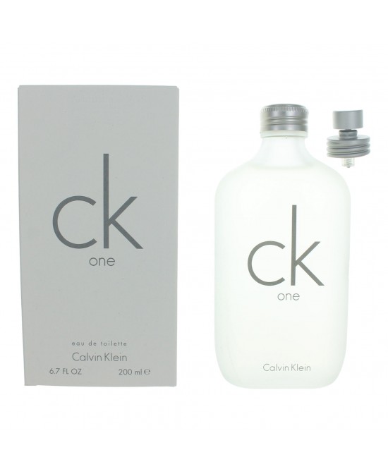 CK One by Calvin Klein, 6.7 oz Eau De Toilette Spray Unisex CK One by Calvin Klein, 6.7 oz Eau De Toilette Spray Unisex