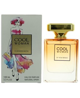 Cool Woman by New Brand, 3.3 oz Eau De Parfum Spray for Women