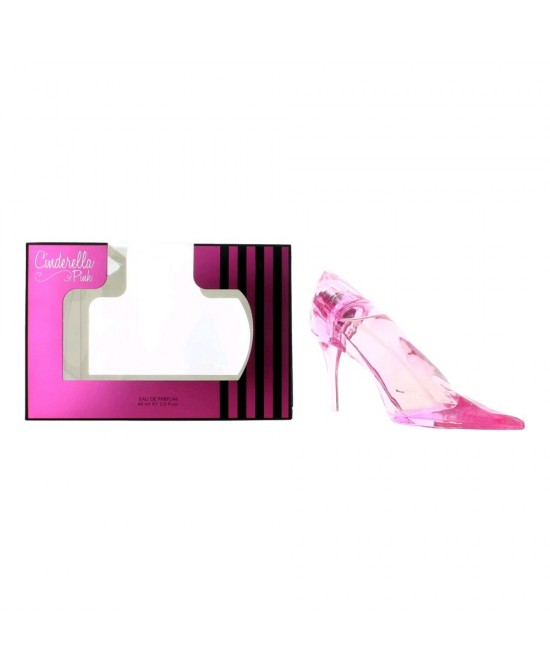 Disney Cinderella Slipper Pink by Disney, 2 oz Eau De Parfum Spray for Women