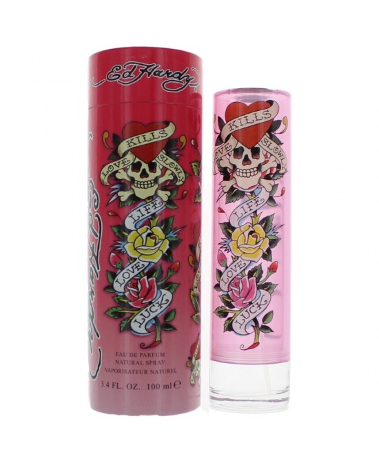 Ed Hardy by Christian Audigier, 3.4 oz Eau De Parfum Spray for Women