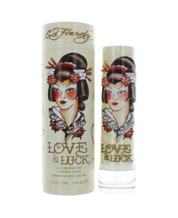 Ed Hardy Love & Luck by Christian Audigier, 3.4 oz Eau De Parfum Spray for Women