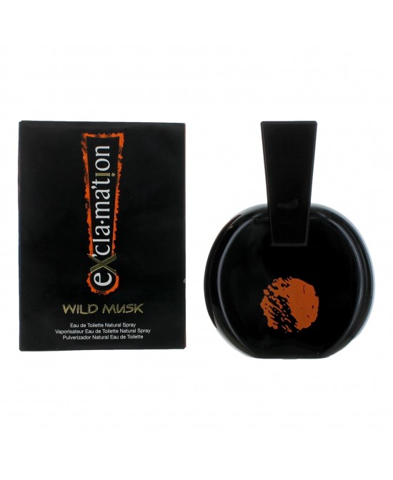 Exclamation Wild Musk by Coty, 3.4 oz Eau De Toilette Spray for Women