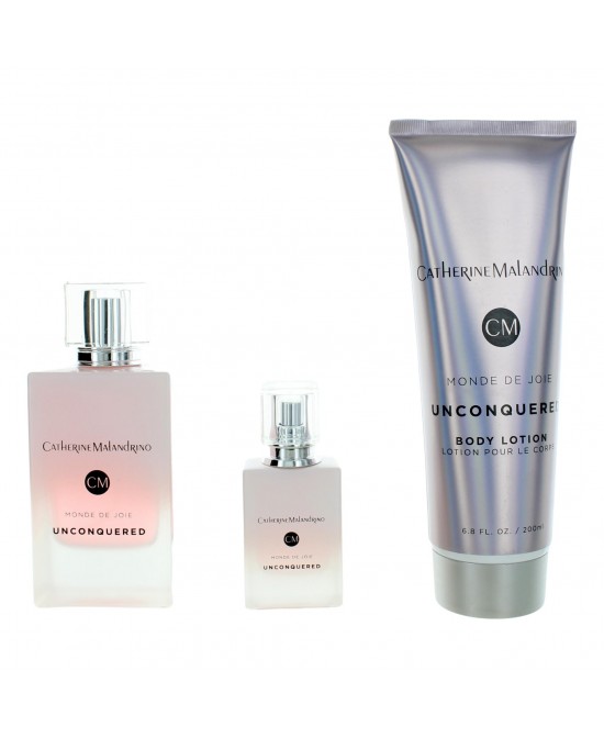 Unconquered Monde De Joie by Catherine Malandrino, 3 Piece Gift Set for Women